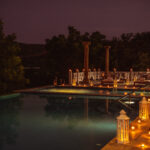 pre-wedding shoot at a luxury resort